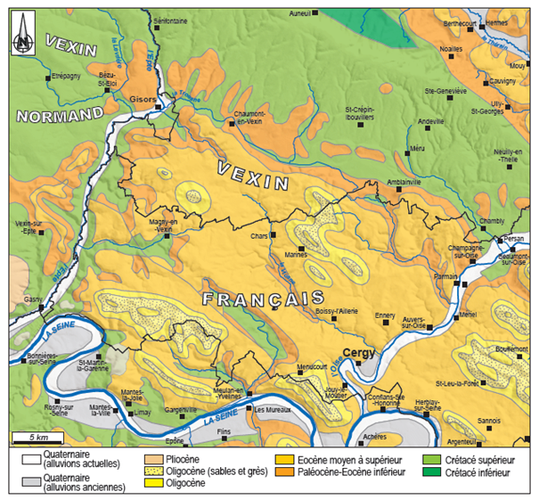 Géologie du Vexin