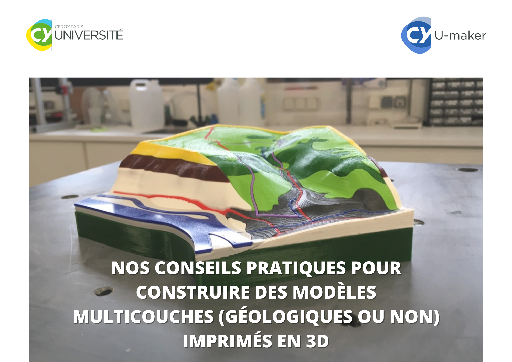 Conseils Impression 3D - CY U-maker