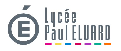 Lycée Paul Eluard logo